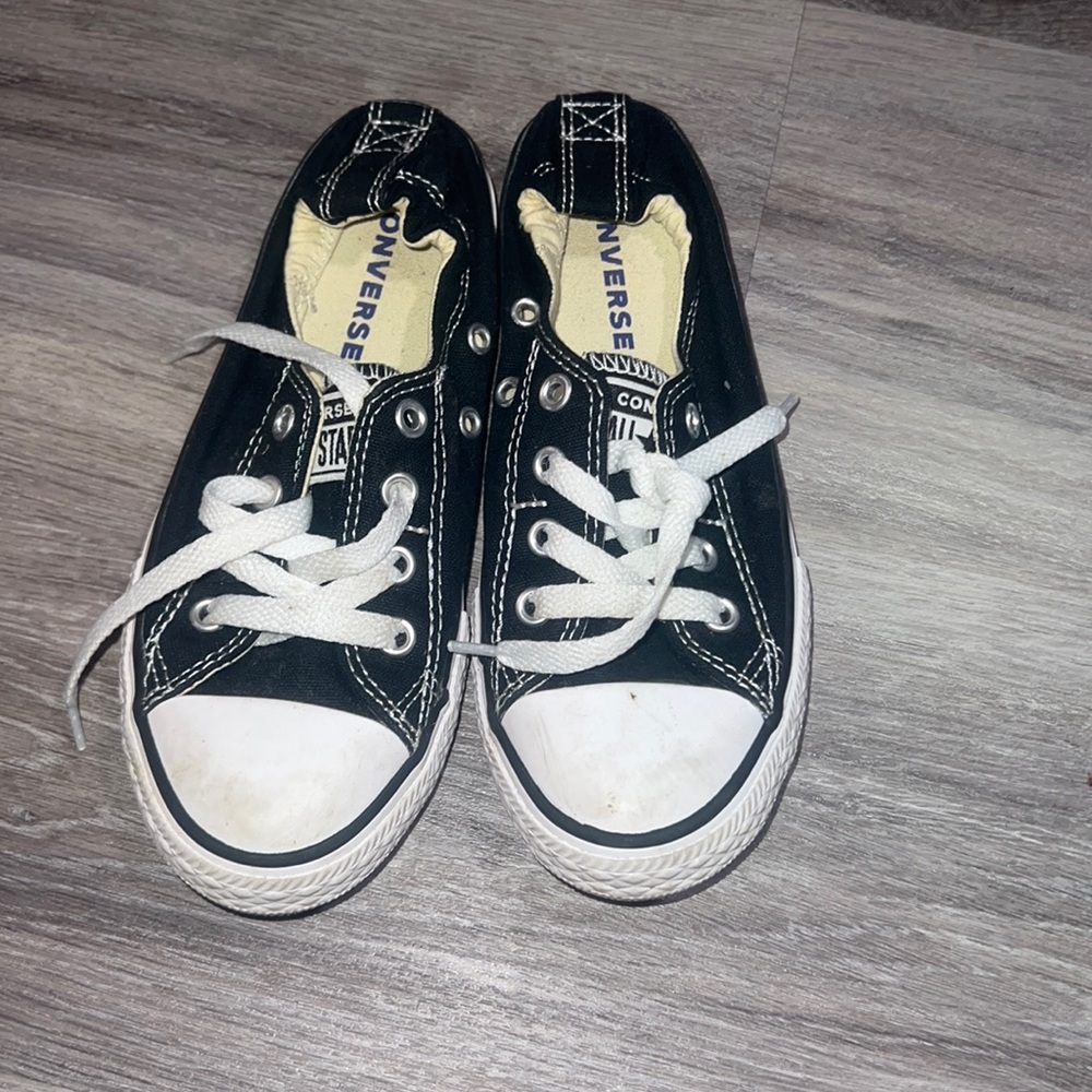 Black converse